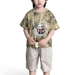 ست دو تکه بلوز و نیکر مدل پاندا اِکسپلور