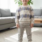 ست دو تکه لامه طرح فانتزی