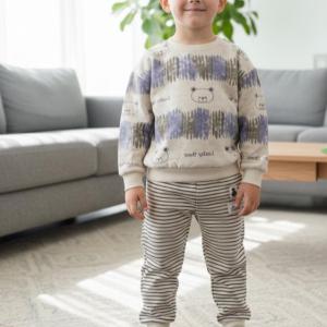 ست دو تکه لامه طرح فانتزی