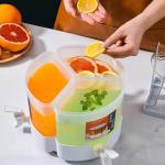 مخزن نوشیدنی سه تایی شیردار