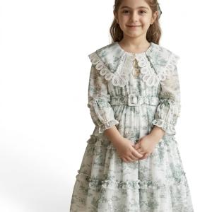 پیراهن مجلسی بهاری مدل فلورا