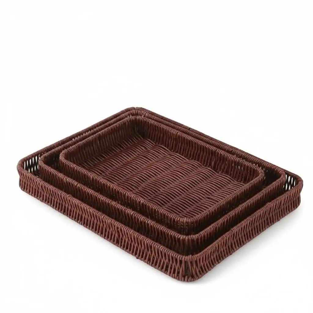 سِت سهعددی پتنوس بافتی طرح چوبی