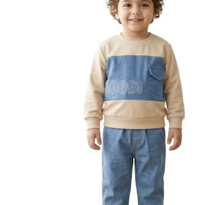 ست دو تکه بلوز و پتلون مدل بلو اسکای