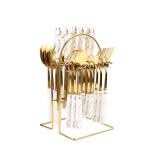 ست ۲۴ نفره قاشق و کارد مرمرین