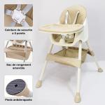 چوکی غذا خوری دو حالته مدل کامفورت استپ