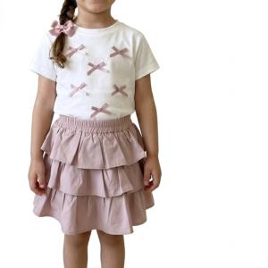 ست دو تکه بلوز و دامن مدل لاولی ریبون