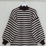 جاکت جلو بسته طرح راه‌راه