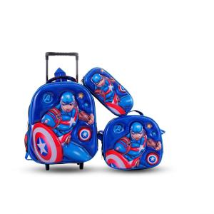 ست بکس مکتب چرخ‌ دار مدل قهرمان کاپیتان