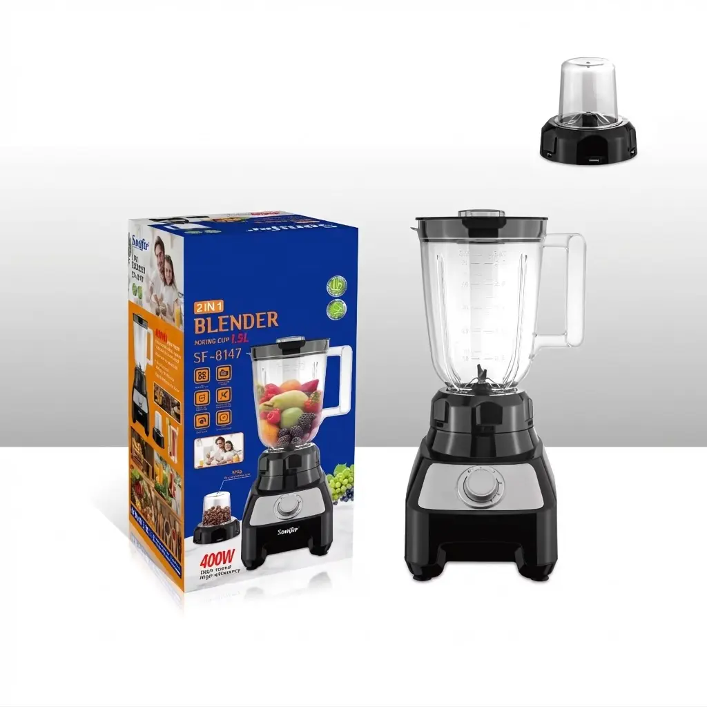 Sonifer 2-in-1 Blender & Grinder