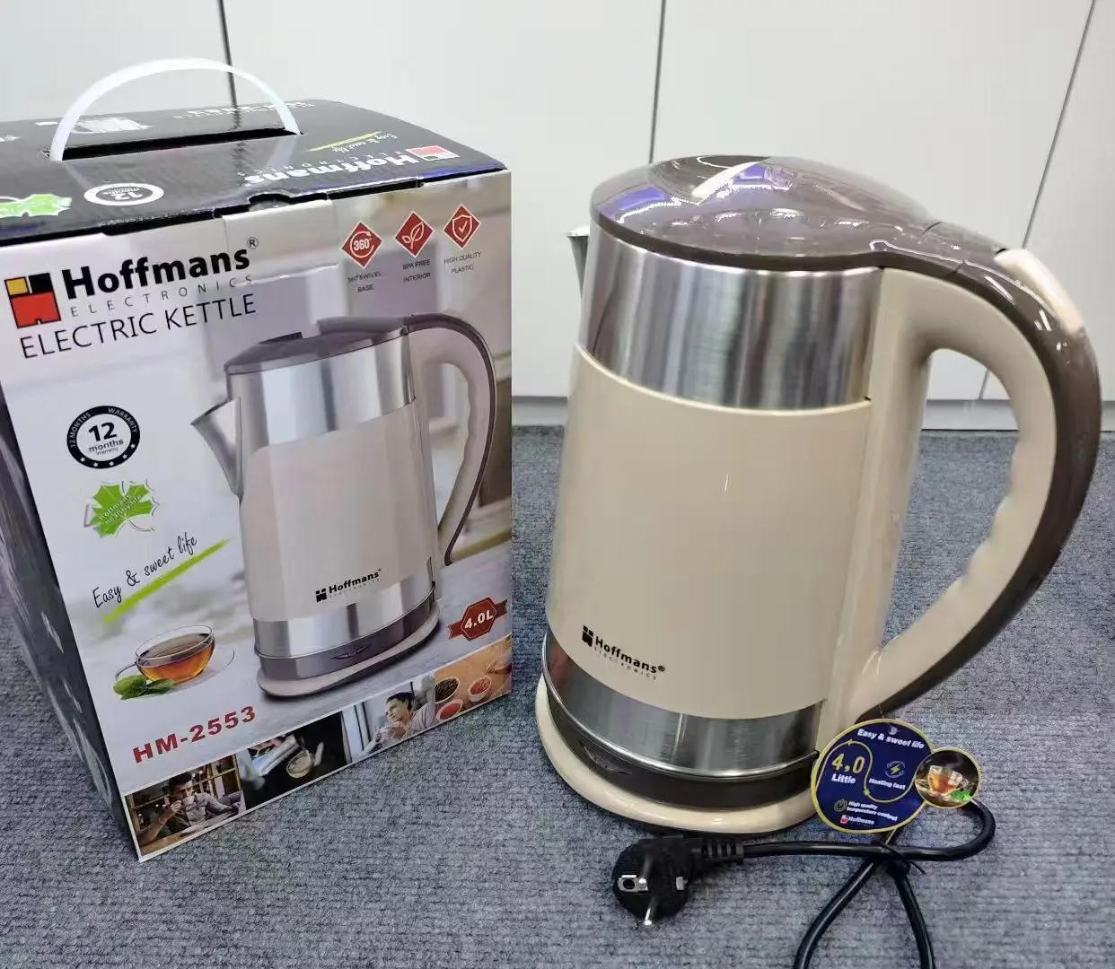 Hoffmans Automatic Electric Kettle