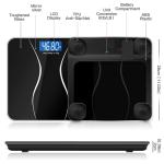 ترازوی دیجیتال شیشه‌ای سونیفر