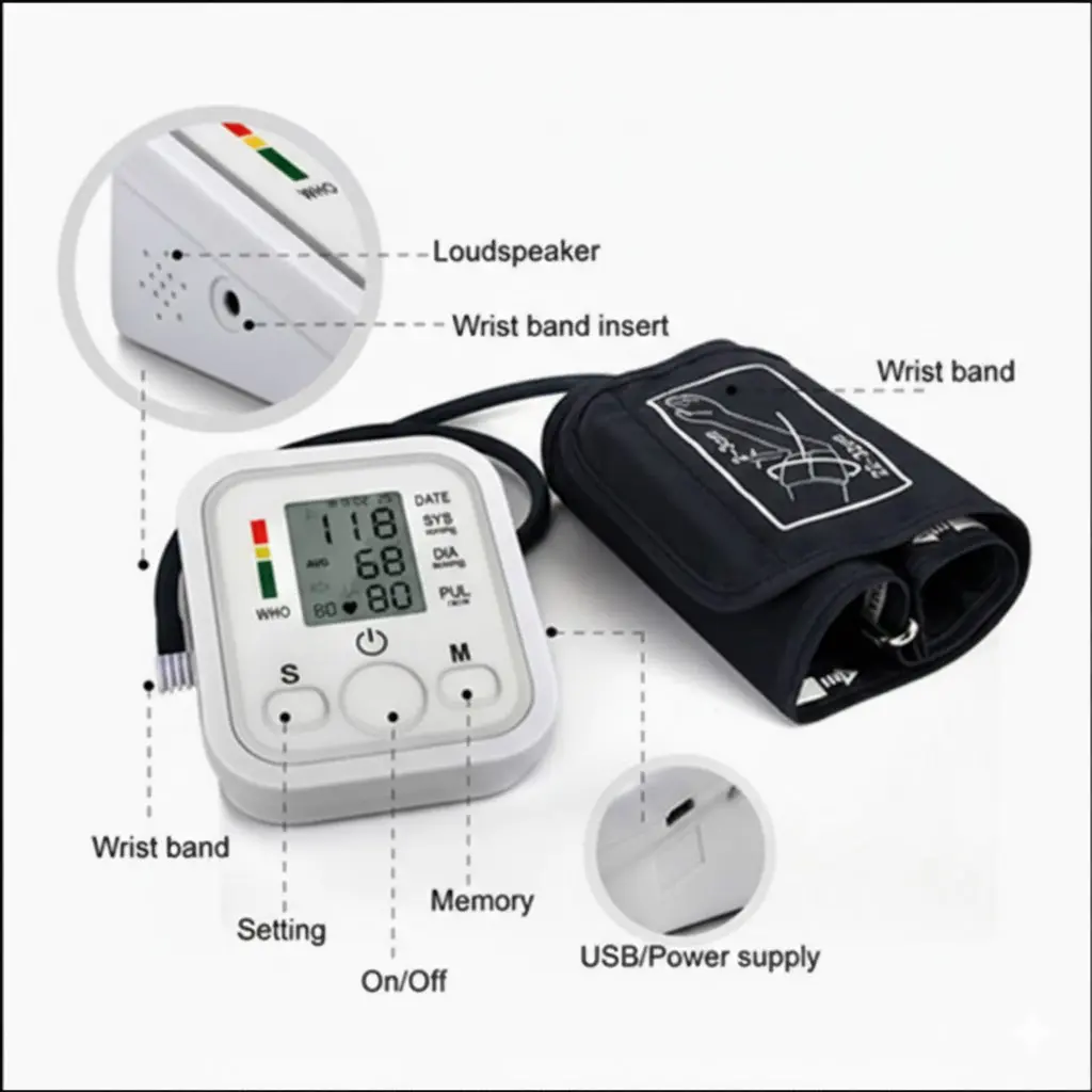 دستگاه فشار سنج دیجیتال بازویی