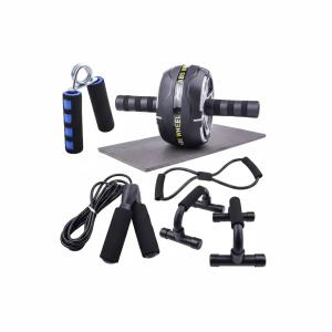 ست ورزشی ۶ کاره تناسب اندام و رولر شکم