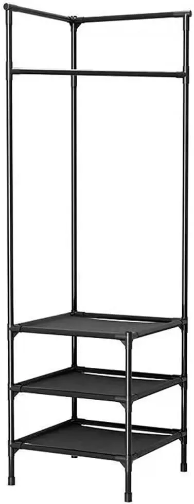 رخت آویز و قفسه کنجی فلزی