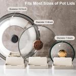 پایه نگهدارنده درب دیگ و ملاقه