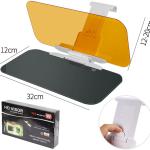 آفتاب‌گیر و محافظ چشم دوکاره موتر