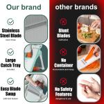 د سبزیجاتو څو کاره لاسي اسلایسر او تراشک