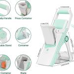 د سبزیجاتو څو کاره لاسي اسلایسر او تراشک