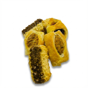 کلچه دیزاینی خرمایی و مغزدار