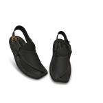 د کلاسیک ډیزاین لرونکې چرمي پیشاورۍ چپلي