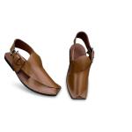 چپلی پیشاوری چرمی با دیزاین اصیل و کلاسیک