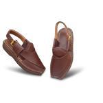 چپلی پیشاوری چرمی با دیزاین خاص و کلاسیک