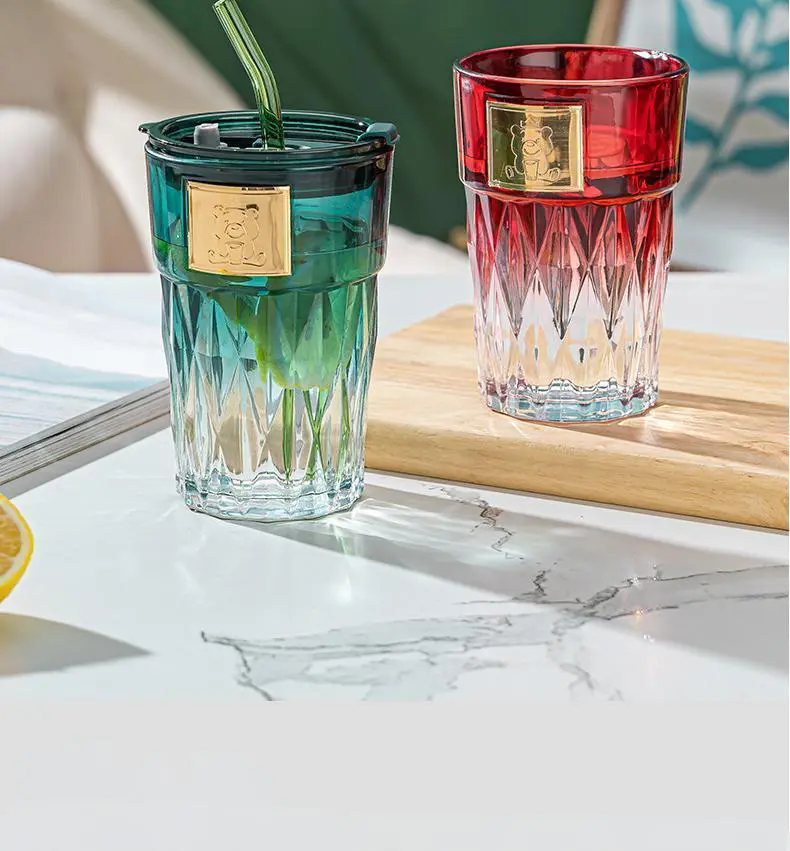 گیلاس کریستالی طرح خرس