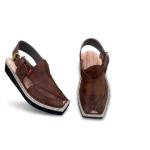 چپلی پیشاوری چرمی با کفی ضخیم