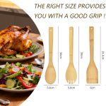 سیت ملاقه چوبی بامبو