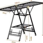 بند رخت فلزی تاشو