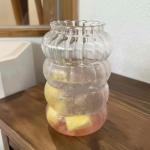 گیلاس شیشه ای طرح حبابی مدرن