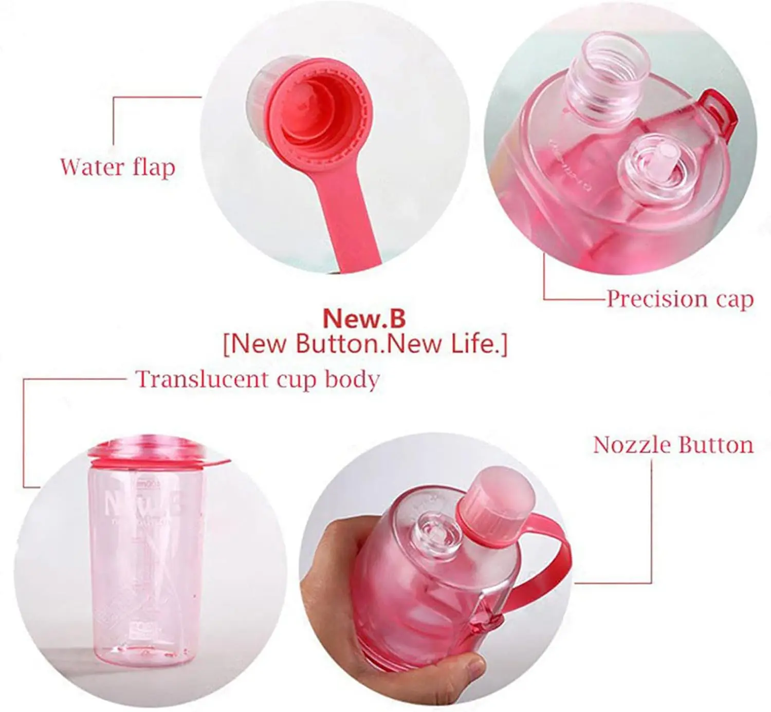 بوتل آب اسپری دار نیوبی