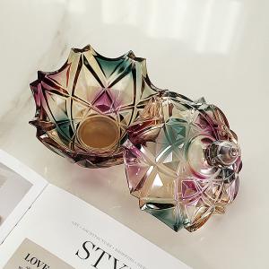 شیرینی‌ دانی کریستالی رنگین‌ کمان