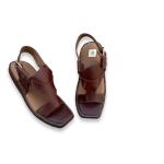 چپلی پیشاوری چرمی با دیزاین کلاسیک