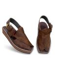 چپلی پیشاوری چرمی با کفی ضخیم