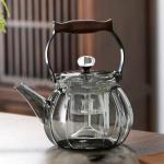 چای‌ جوش شیشه‌ ای طرح کدو