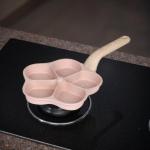 تابه پنج‌ خانه طرح گل