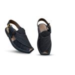 چپلی پیشاوری چرمی با دیزاین تکسچر