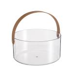 میوه خوری کریستالی دسته دار