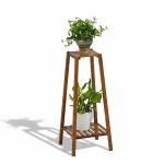 پایه گلدان دو طبقه