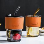 گیلاس شیشها ی با روکش چرمی