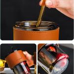 گیلاس شیشها ی با روکش چرمی