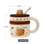 پیاله ی سرامیکی طرح خرس