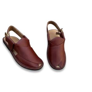 چپلی پیشاوری چرمی با دیزاین اصیل