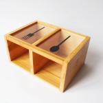 جاقاشقی چوبی دو خانه