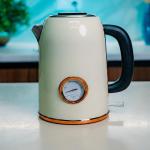 چای‌ جوش برقی طرح کلاسیک با دماسنج