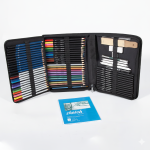 ست طراحی حرفه‌ای ۷۱ تکه (پنسل های رنگی، کاربنی و ترکیبی)