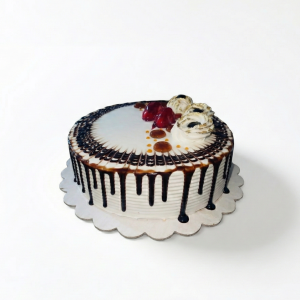 کیک کلاسیک شکلاتی و میوه‌ای